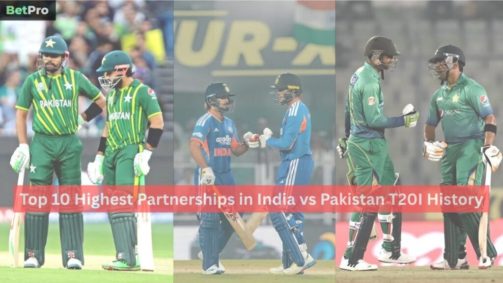 Highest Partnerships in India vs Pakistan T20I History