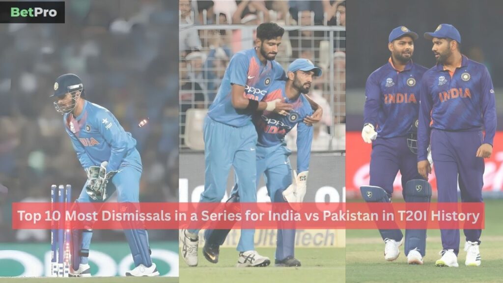 Most Dismissals in a Series for India vs Pakistan in T20I History