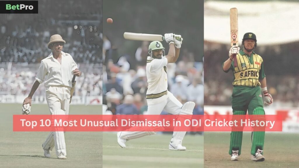 Most Unusual Dismissals in ODI Cricket History