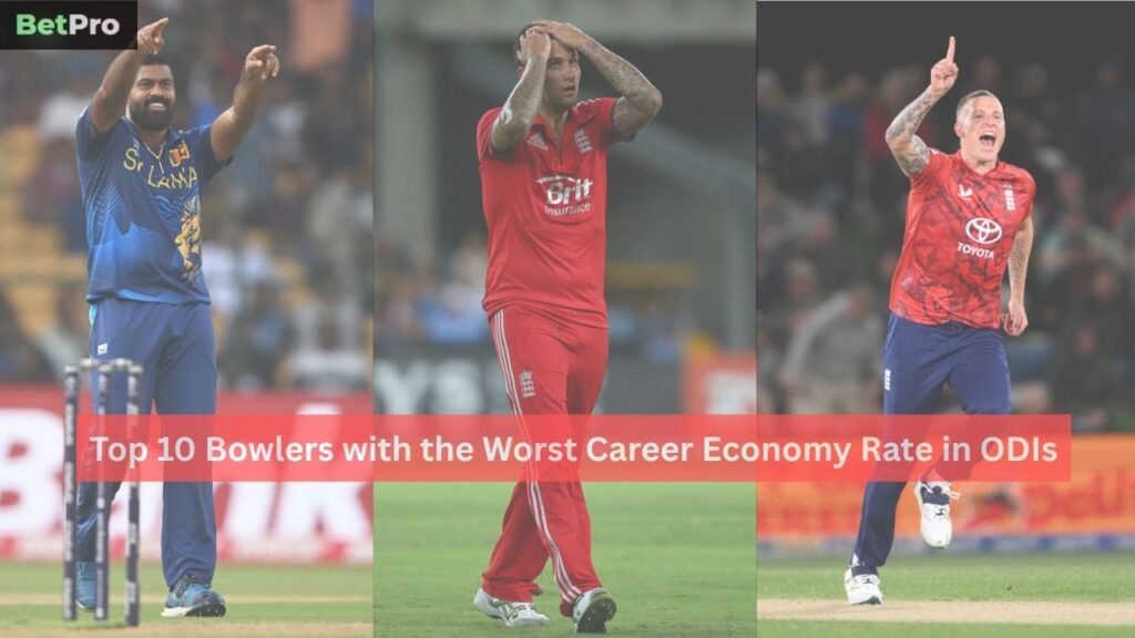 Worst Career Economy Rate in ODIs