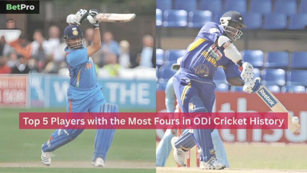 Most Fours in ODI Cricket History
