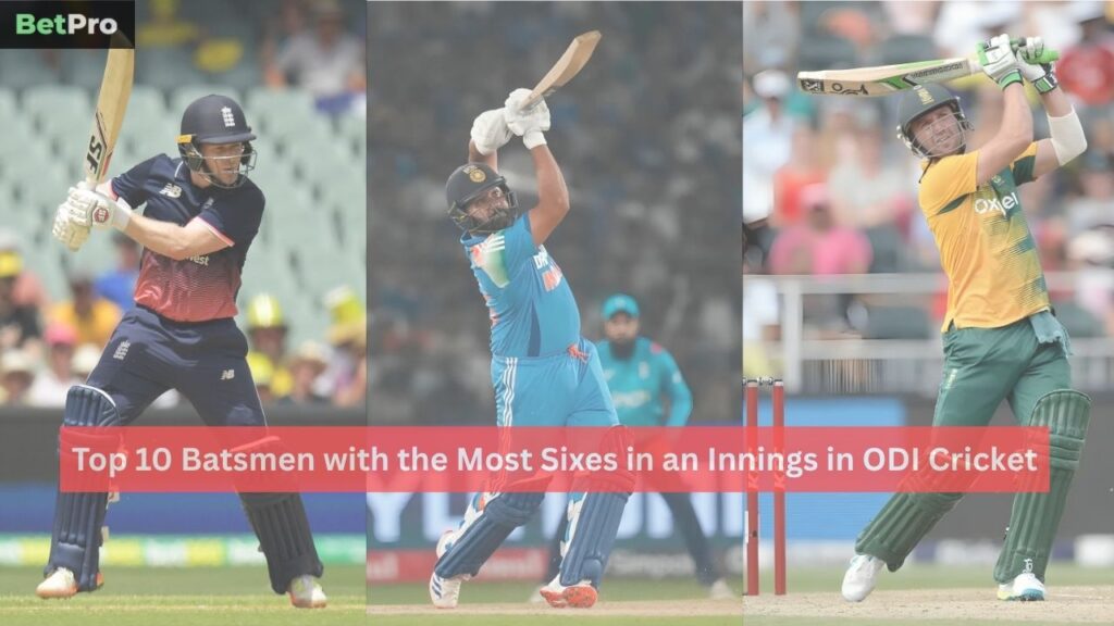 Most Sixes in an Innings in ODI Cricket
