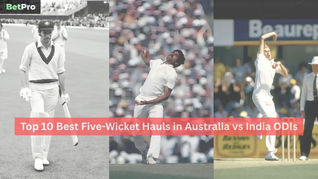 Best Five-Wicket Hauls in Australia vs India ODIs