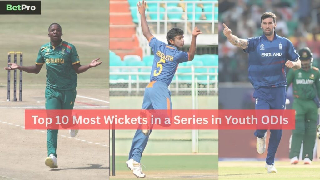 Most Wickets in a Series in Youth ODIs